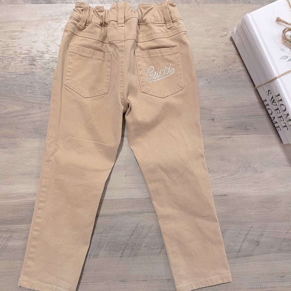 Gucci khaki pants kids